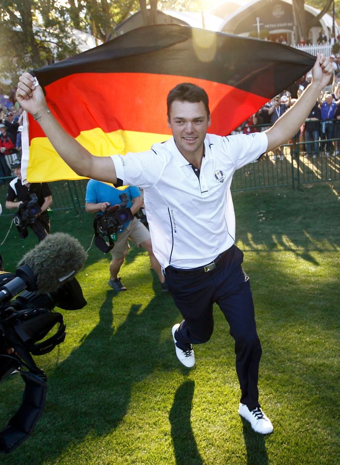 Martin Kaymer sealed the putt which retained the Ryder Cup in the Miracle at Medinah