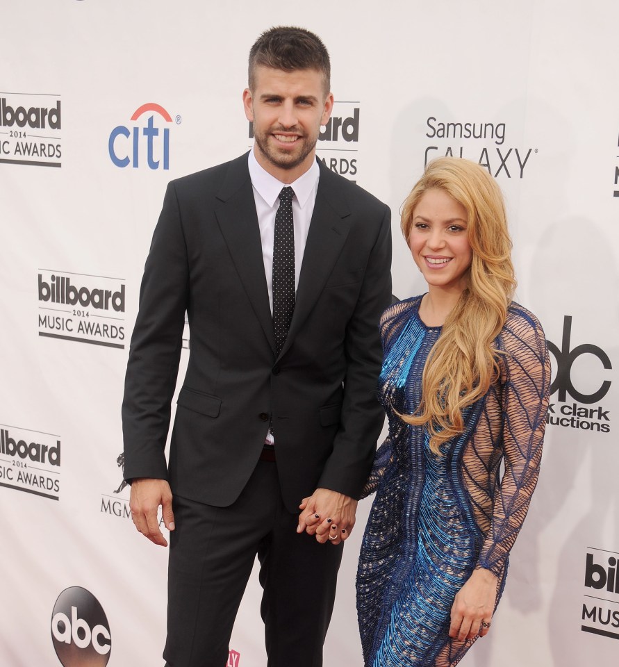 Shakira was not with partner Gerard Pique, whom she has been dating since 2011, when she was attacked