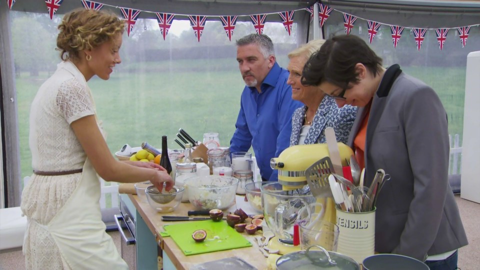 Ruby famously fell out with Paul Hollywood after appearing on the show