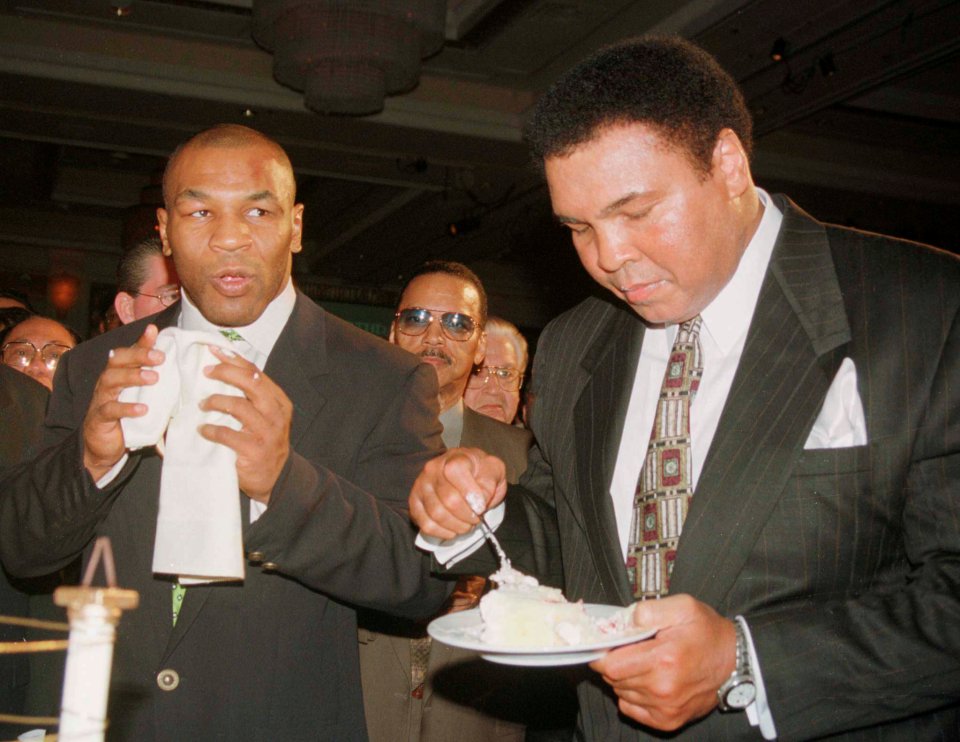 Boxing legend Mike Tyson grew up idolising Muhammad Ali