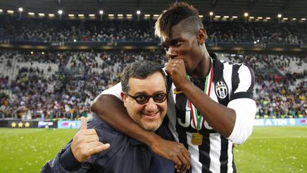 Mino Raiola has refused to close the door on Pogba returning to Juventus