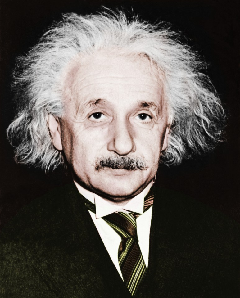 Einstein suffered from Uncombable Hair Syndrome