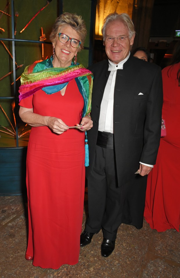 Prue Leith met her husband John Playfair in 2011