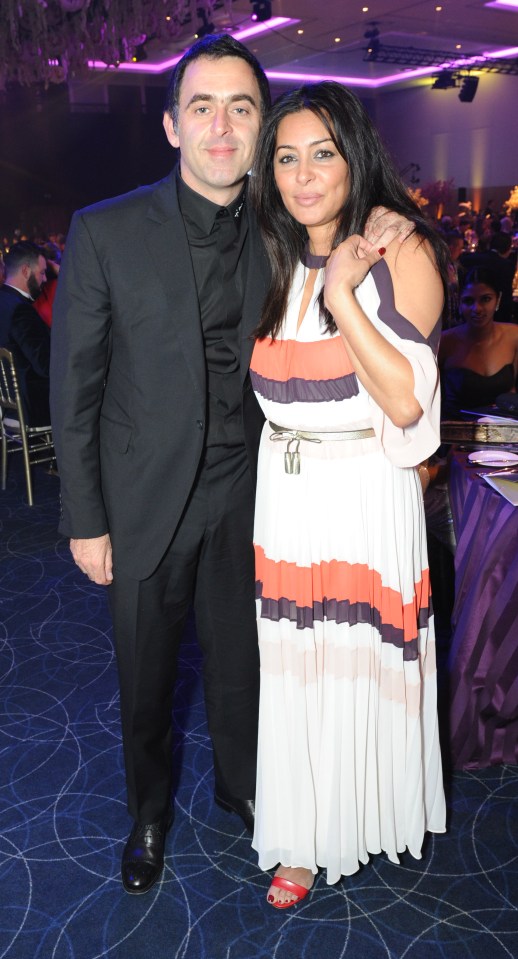 Laila with partner Ronnie in 2018