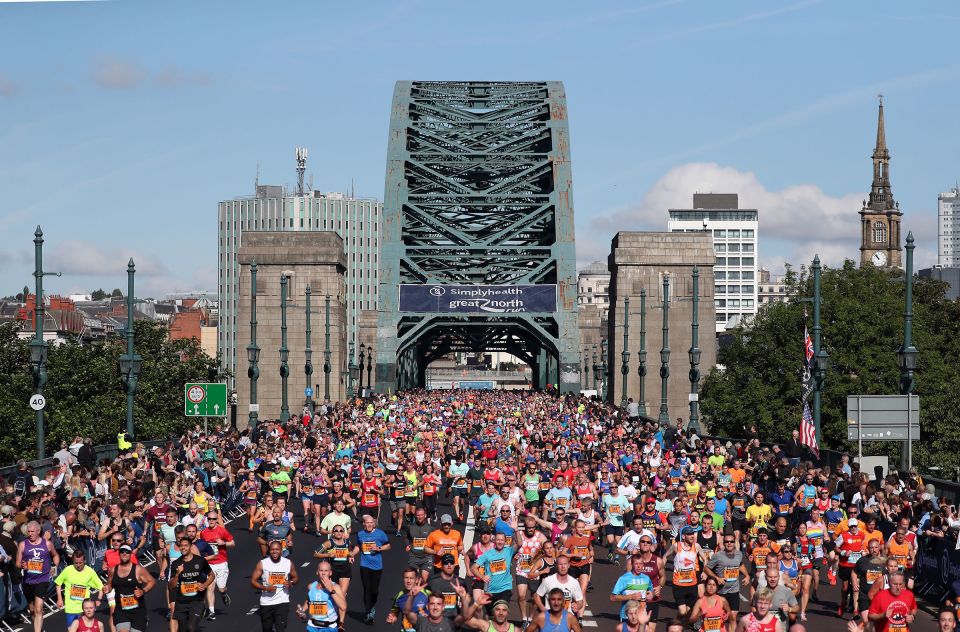 The Great North Run 2019