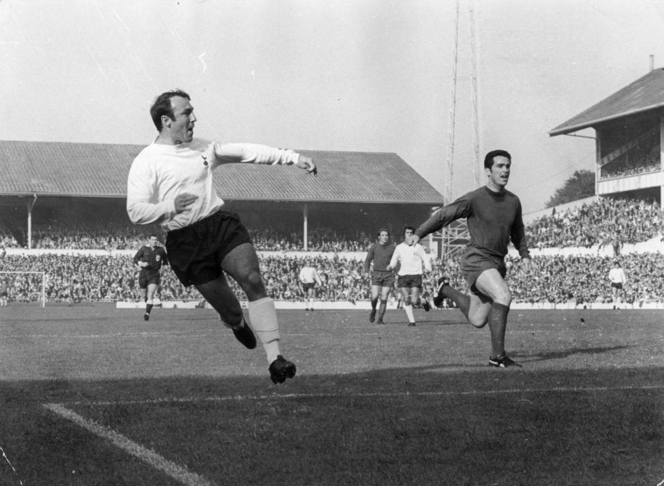 Greaves was a goal scoring machine for Spurs