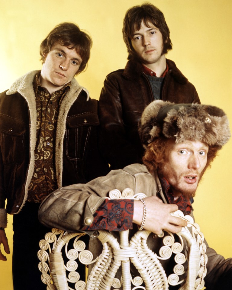 Ginger co-founded Cream with bassist Jack Bruce and guitarist Eric Clapton