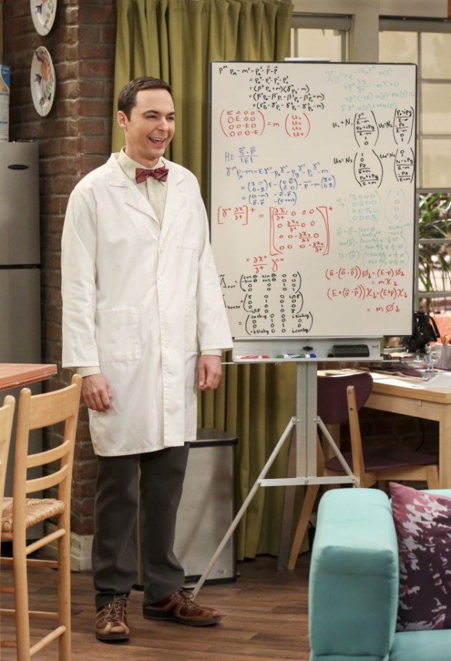 Jim played protagonist Sheldon Cooper in the show