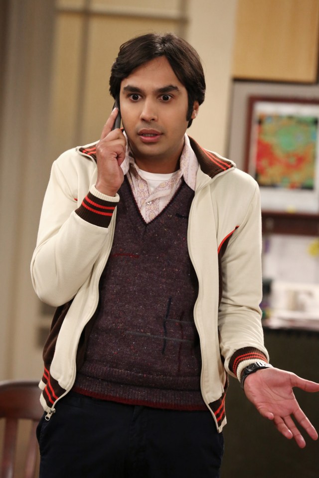 Kunal took on the role of Raj Koothrappali