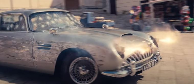 Bond fans will soon see Daniel Craig behind the wheel powersliding round Donut Square