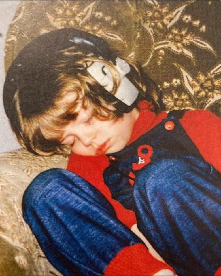 Adorable toddler Sarah takes a nap