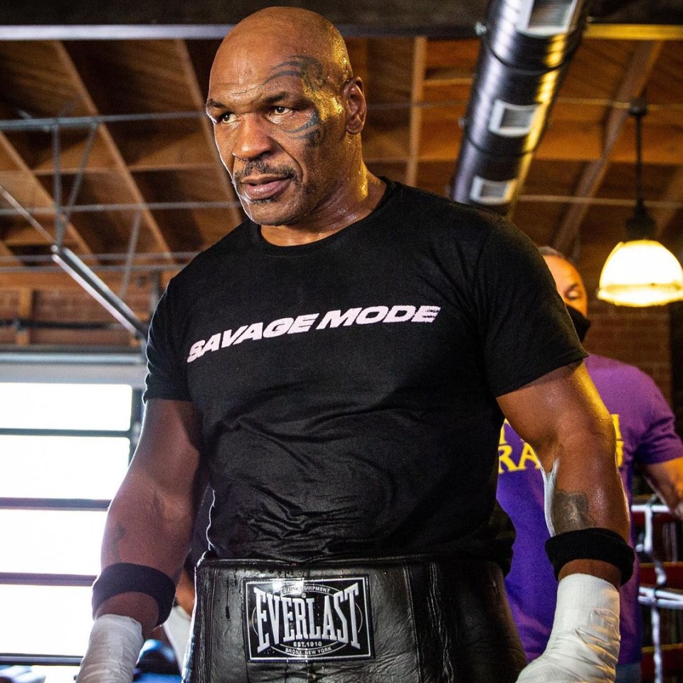 Thor says he even fancies a knockabout with boxing legend Mike Tyson