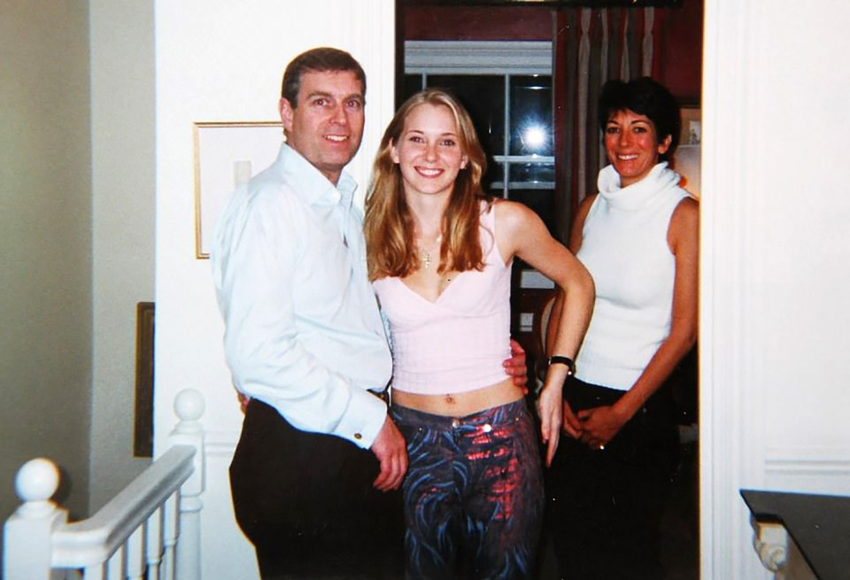 Virginia Roberts claims late financier Jeffrey Epstein trafficked her to Britain to have sex with Prince Andrew when she was 17