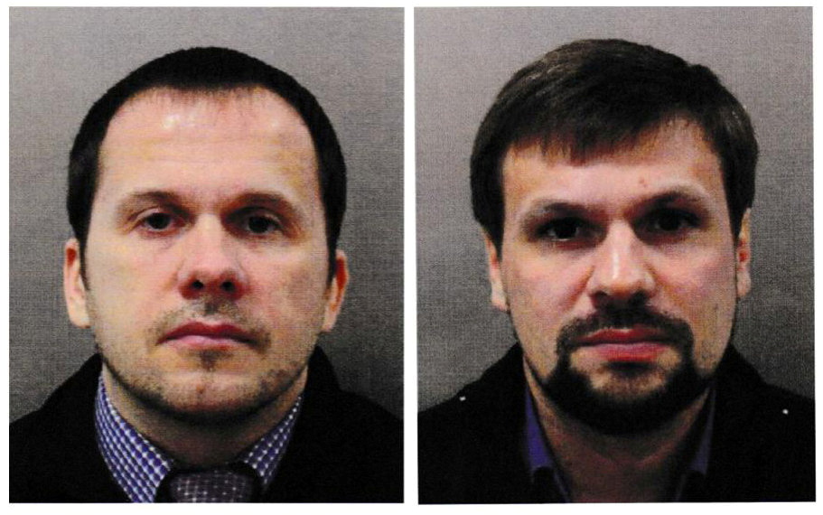 Anatoliy Chepiga and Alexander Mishkin used aliases to get into the UK