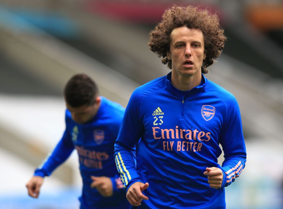 Luiz was wanted by several clubs following his Arsenal exit