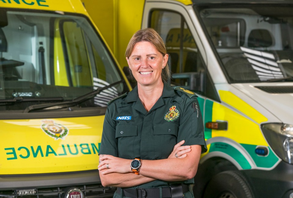 Nicola Dunbar, 48, head of operations at SCAS, nominated Major Allen