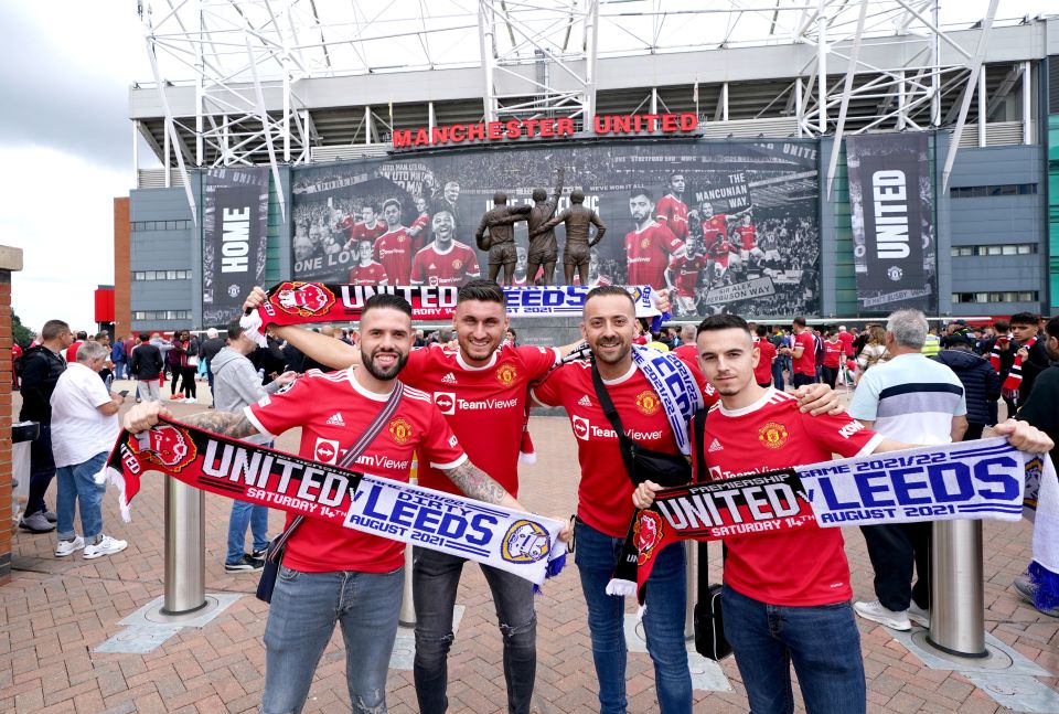 More Manchester United fans live in London than in the club’s home city, a survey has revealed