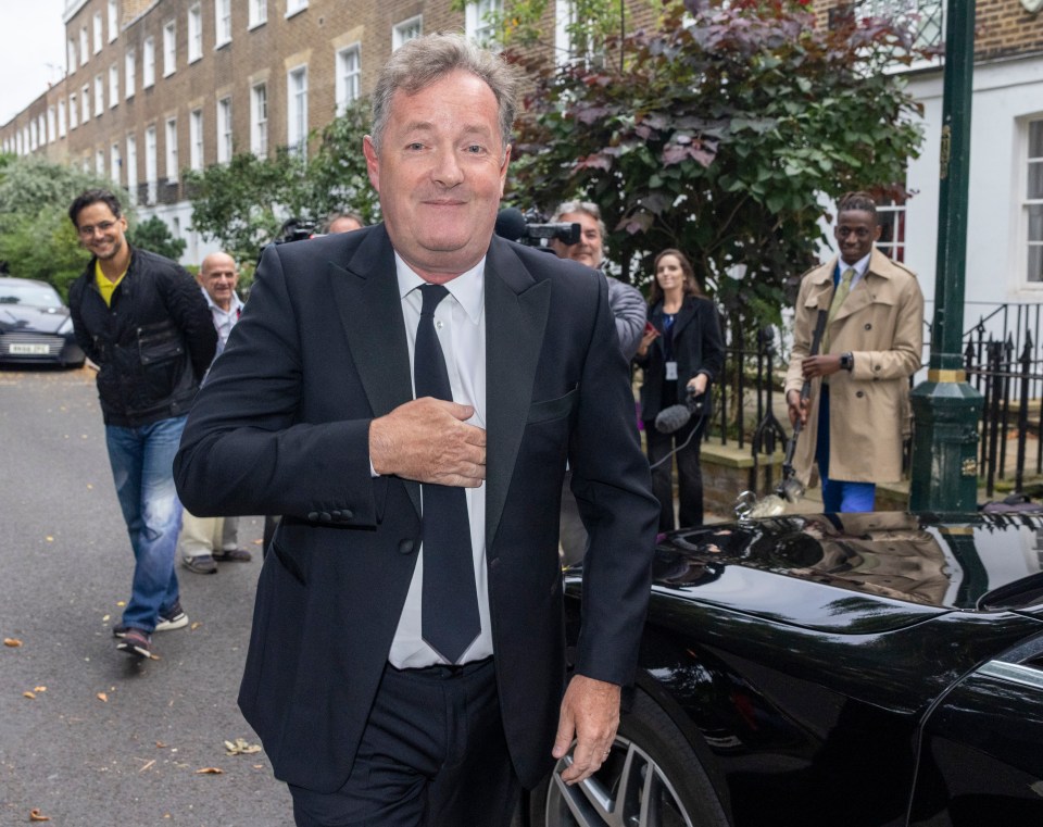 Piers, on his way to the GQ awards last night, says he won't be silenced by the 'Queen of Woke'