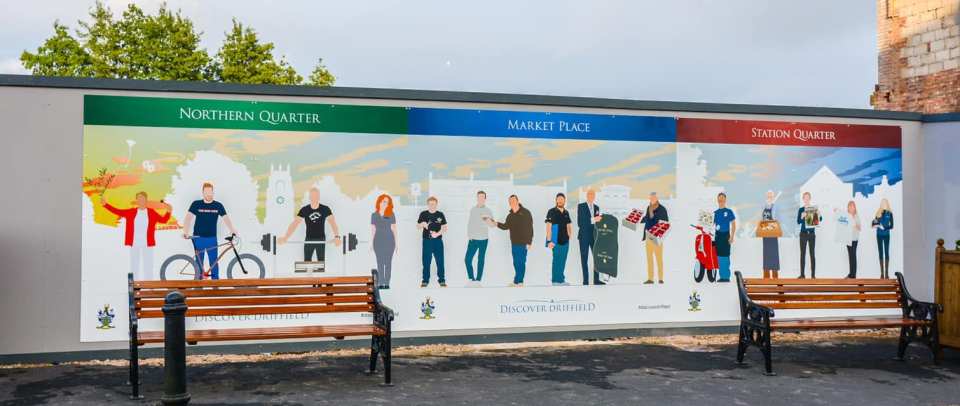 Some have said the mural doesn't include a diverse enough group of people