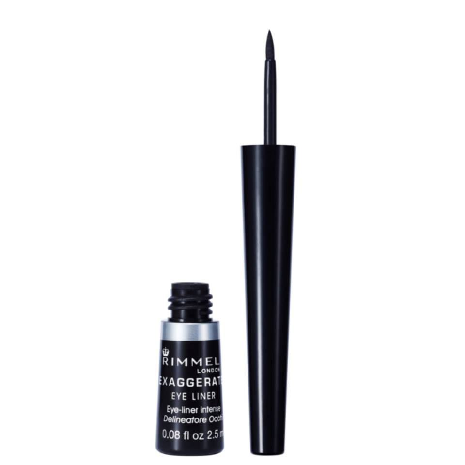 Rimmel's Exaggerate Liquid liner is long-lasting and comes in at less than a tenner