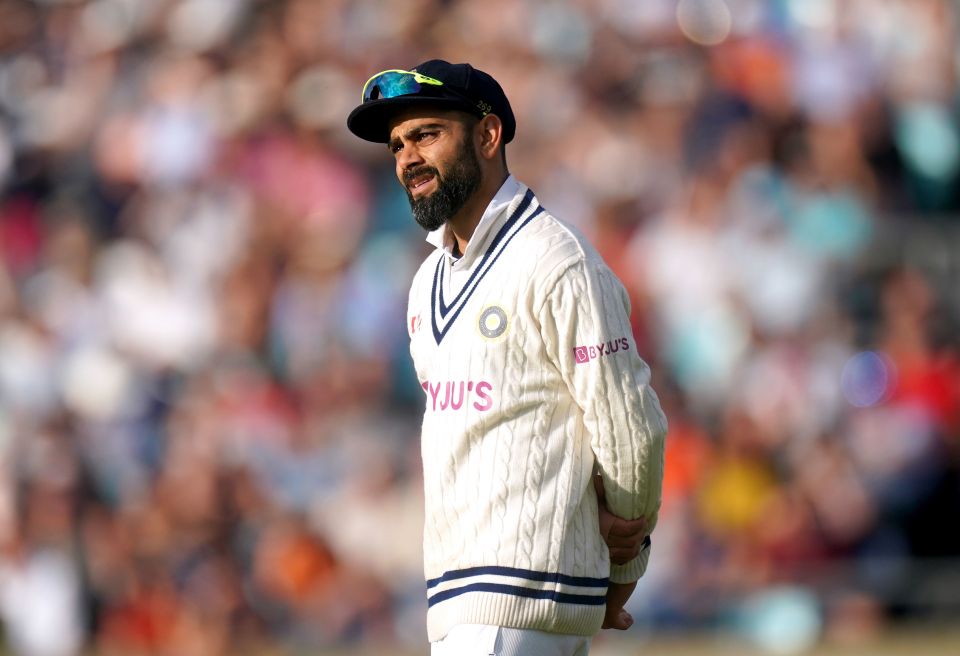 Virat Kohli scored a half-century but India managed just 191