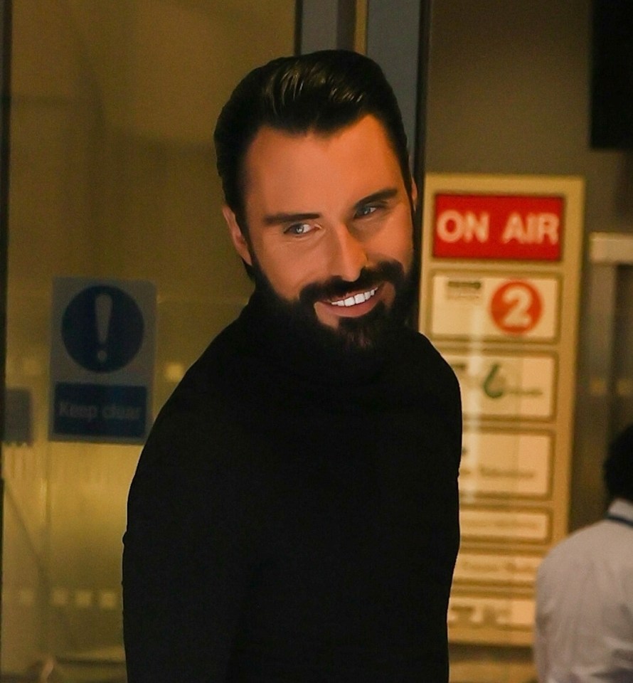 Rylan greeted fans outside the studios and said it was great to be back at work