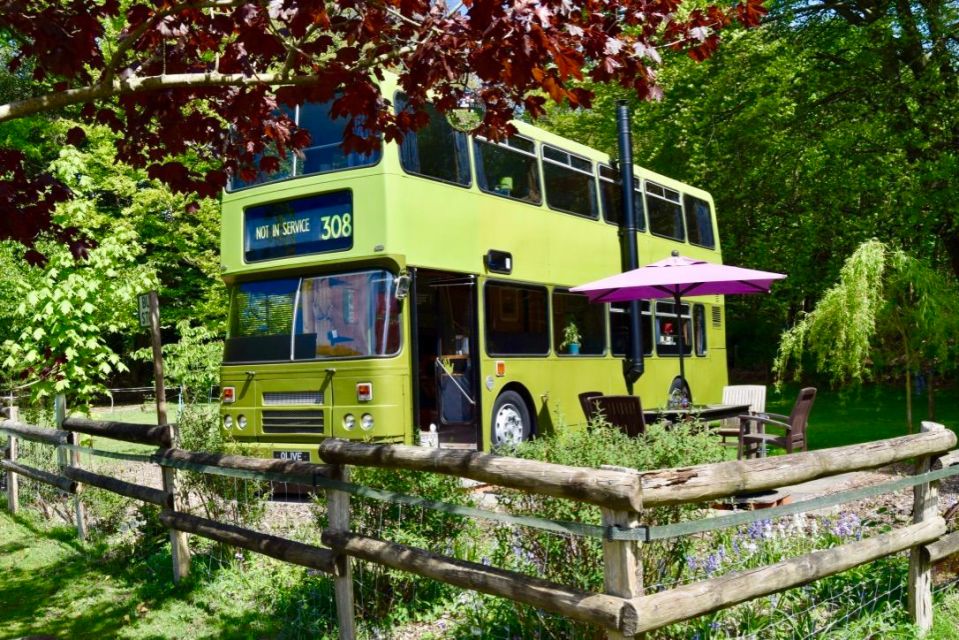 Olive: the former Dublin Double Decker Bus turned staycation home