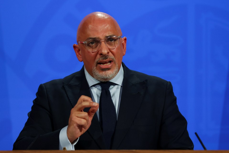 Vaccines minister Nadhim Zahawi