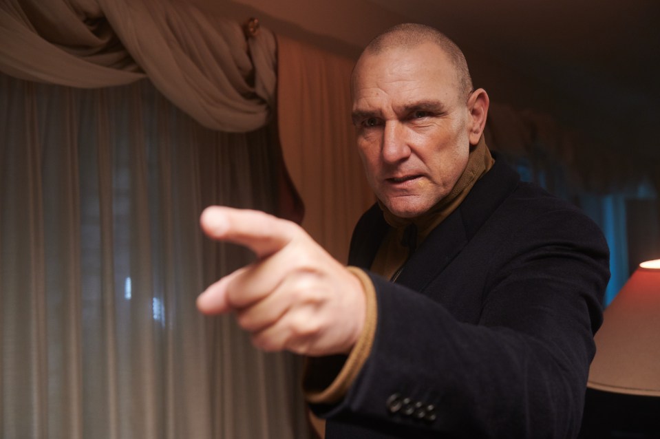 Vinnie Jones makes a return to films as bouncer Bernard O’Mahoney in the fifth instalment of Rise of the Footsoldier