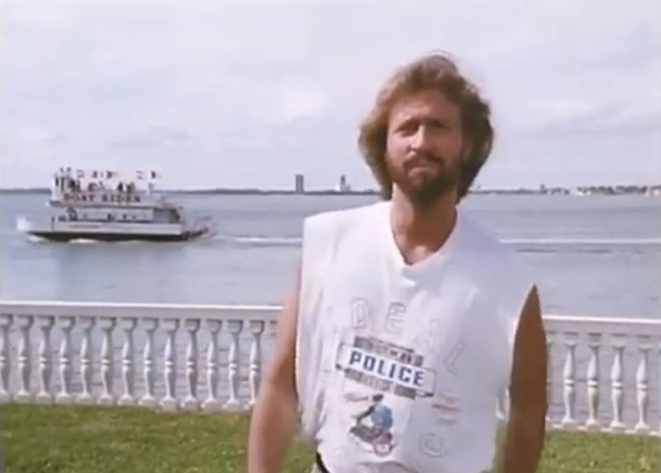 Bee Gees star Barry Gibb made a guest appearance in Miami Twice – Oh To Be In England (1991)