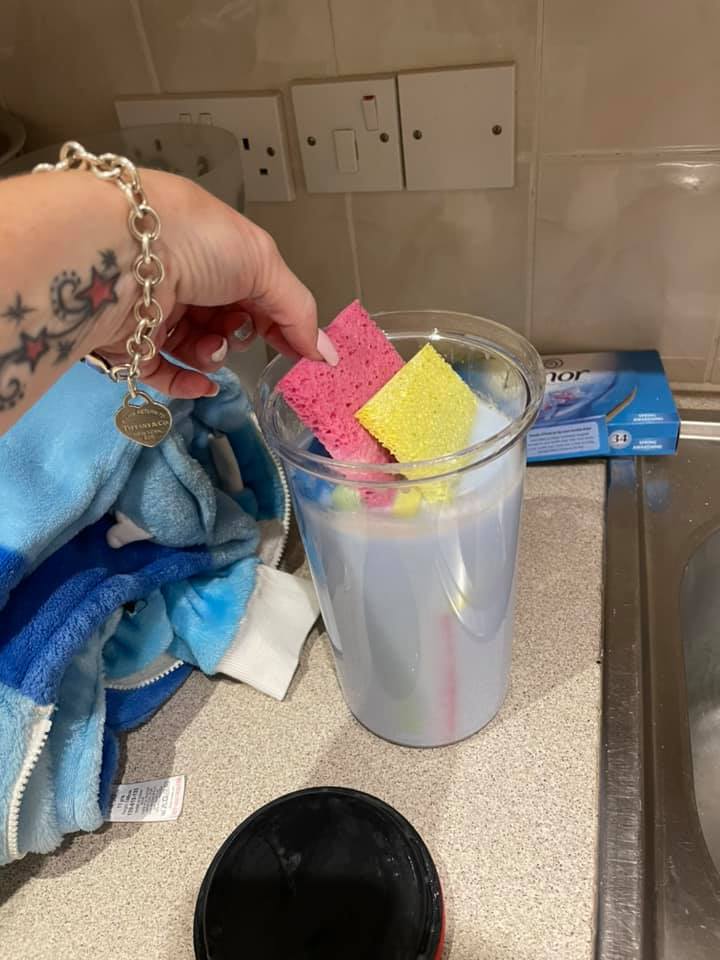 Woman shares how she uses basic household items to create dryer sheets