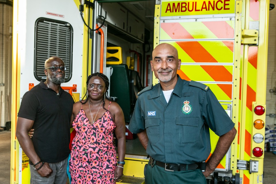 Diana, 50, from Bushy, Herts, nominated him for the award for saving her 20-year-old son’s life