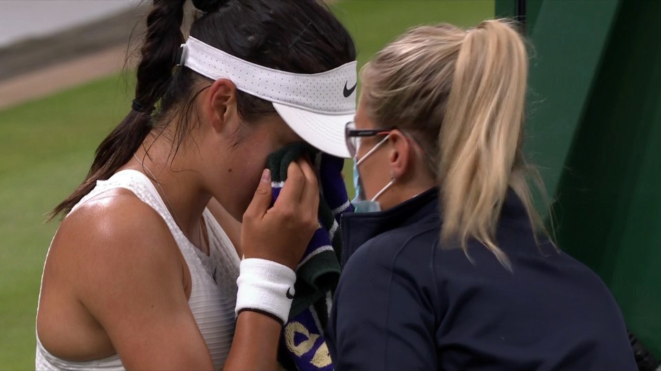 The A-level student from South London, was guaranteed £900,000 for making the final after her sickness led to an early exit from Wimbledon