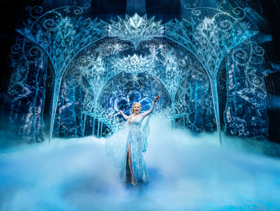 Sisters Elsa and Anna have finally made it onto the stage in London's West End