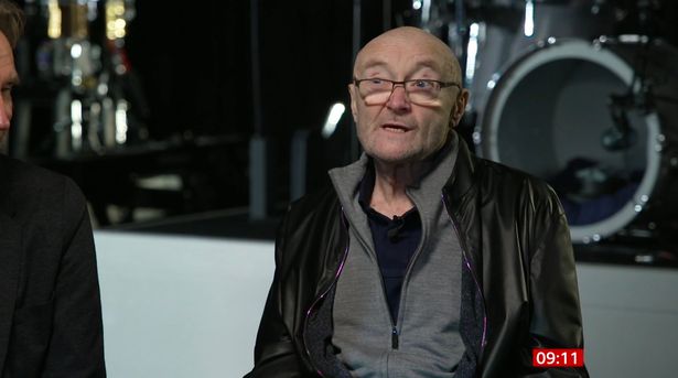 Phil Collins was slurring as he spoke on BBC Breakfast