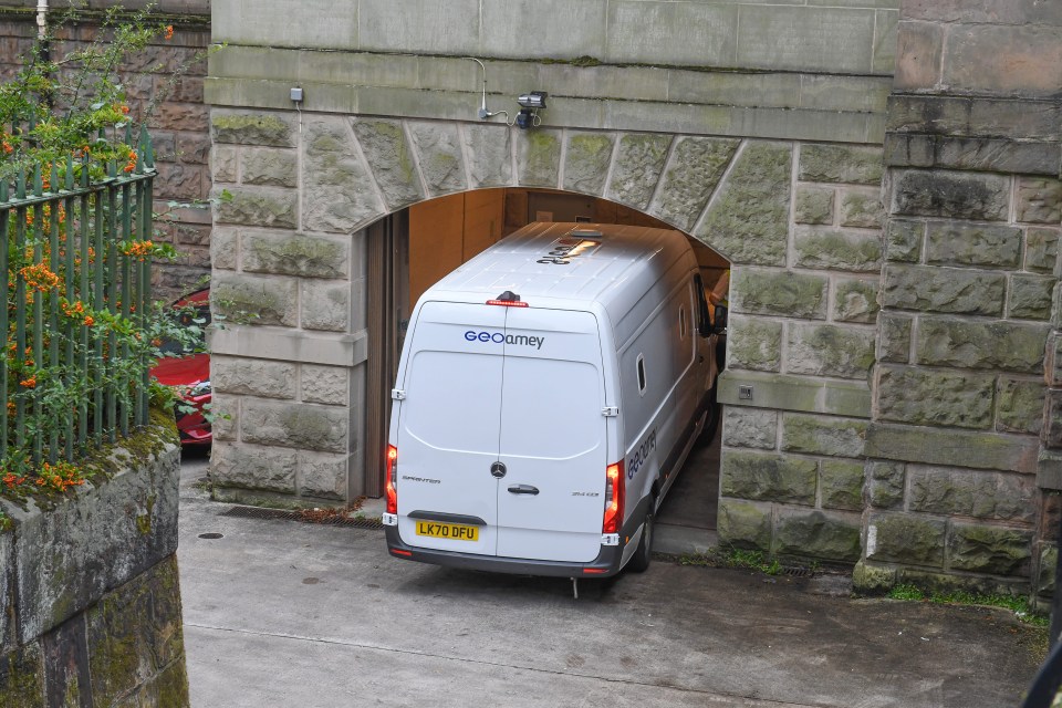 Mendy was driven into court in a prison van