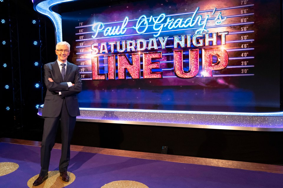 The TV legend’s Saturday Night Line Up debuts tonight