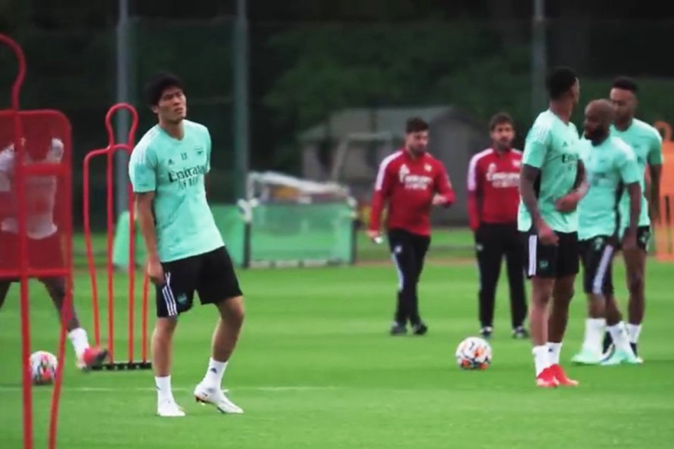 Takehiro Tomiyasu could play a part in Arsenal's next match against Norwich