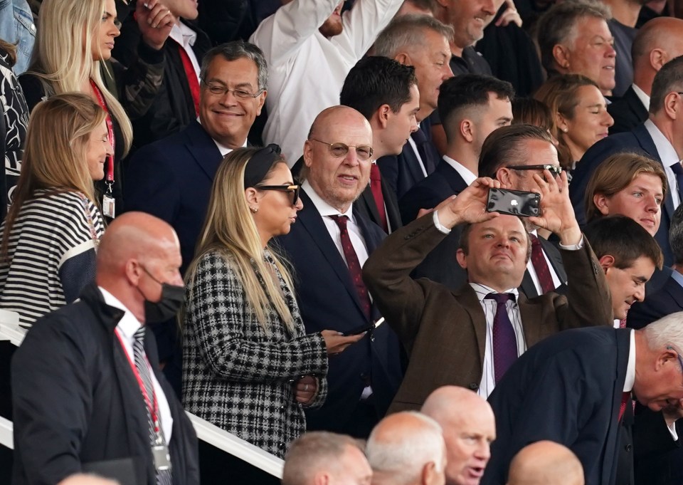 Avram Glazer ended his Old Trafford exile for the game