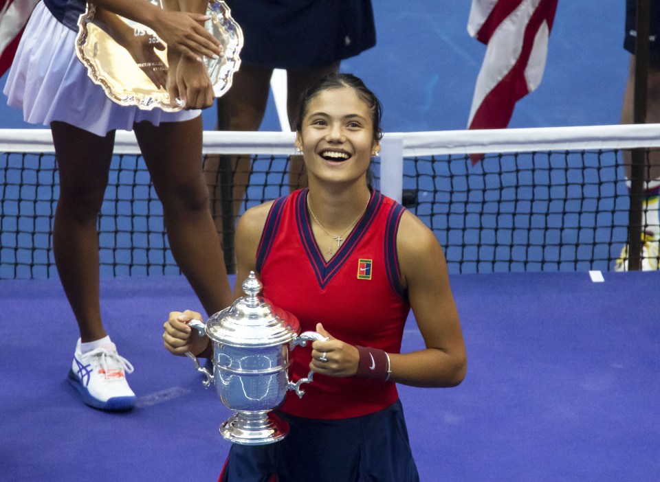 Emily Raducanu beat Leylah Fernandez 6-4 and 6-3 to win the US Open