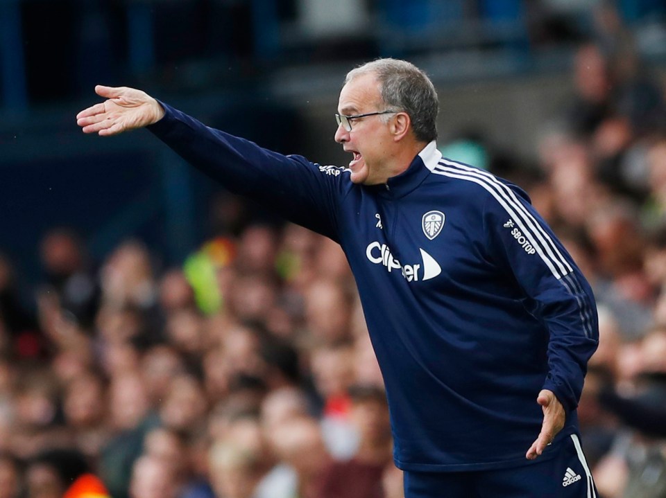 Marcelo Bielsa remained animated throughout