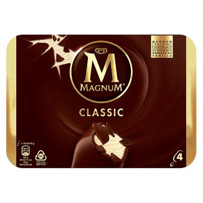 A pack of four Magnum Classics for a cool £2.50 with a Tesco Clubcard