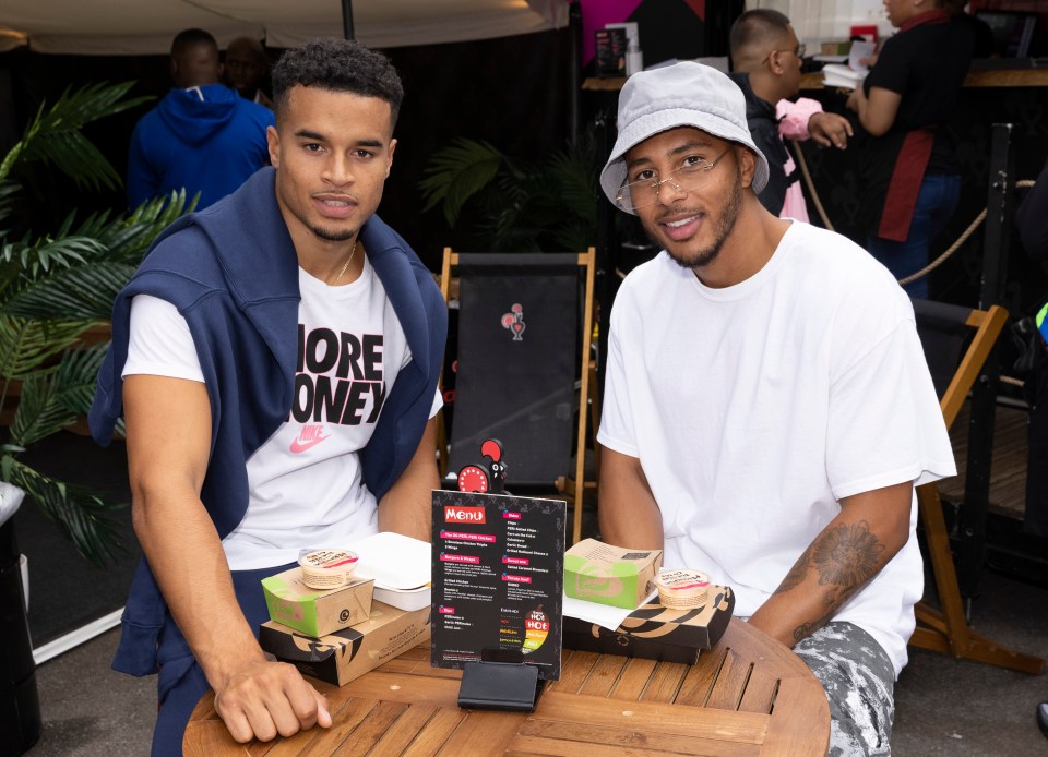 Love Island's football duo Toby and Aaron had a blast in VIP seeing Drake perform