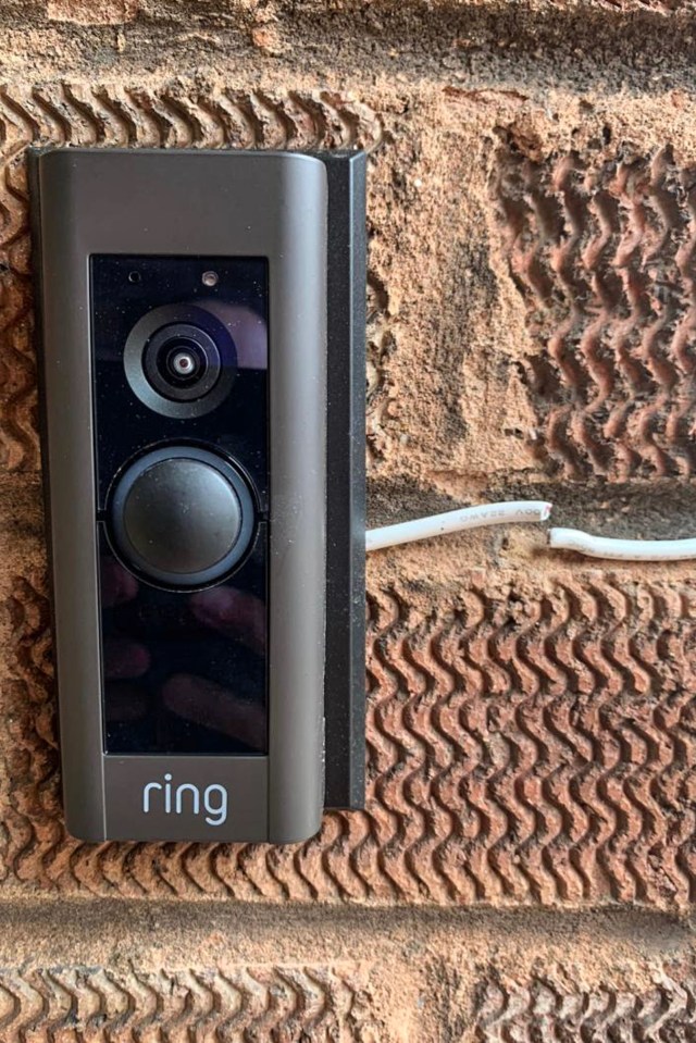 The ring camera has sparked a furious neighbour row