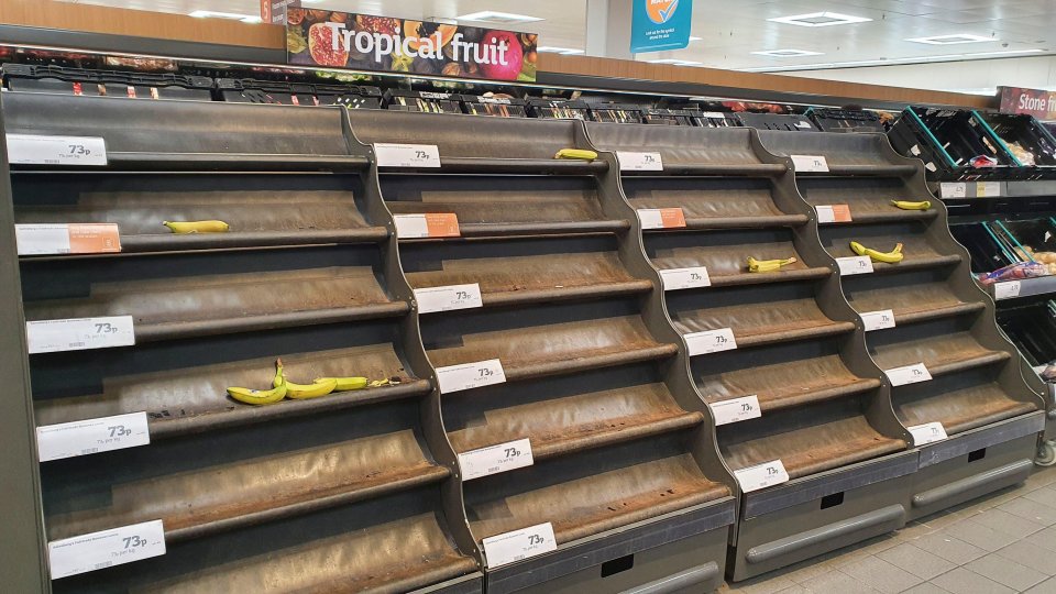 It appears this Sainsbury's in Clapham, London has none of your five a day