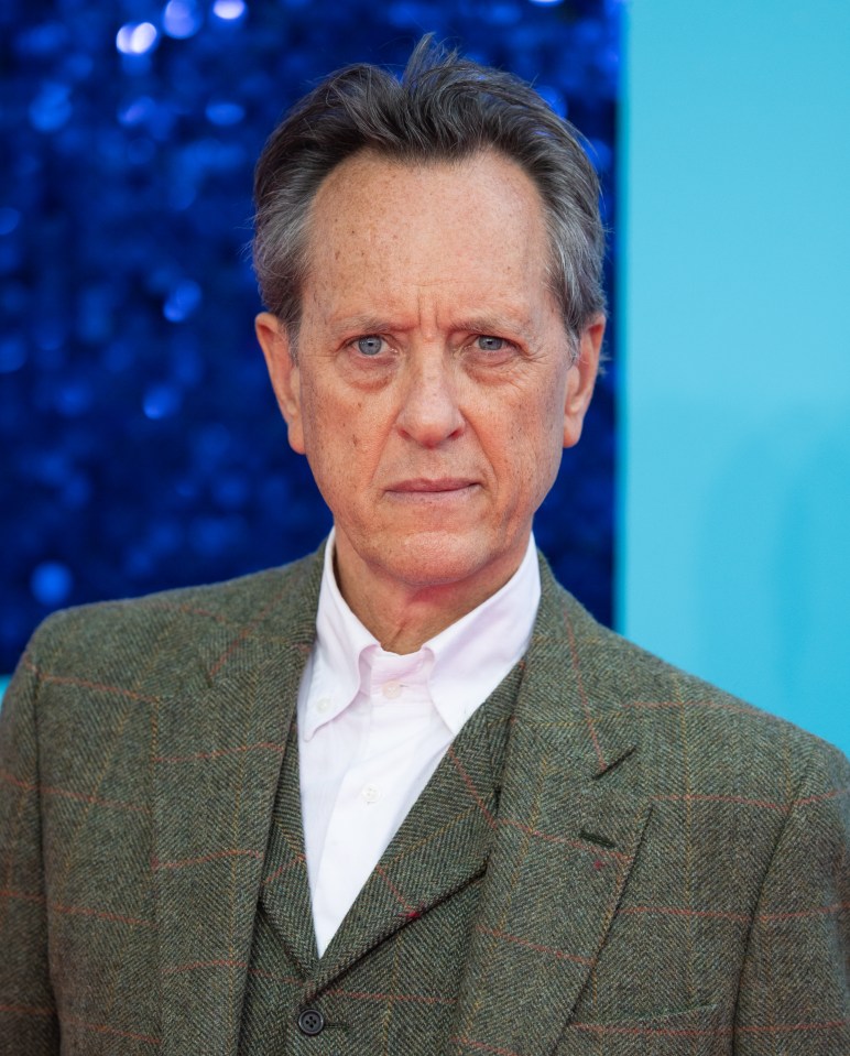 Actor Richard E. Grant plays Christina's mentor Harry