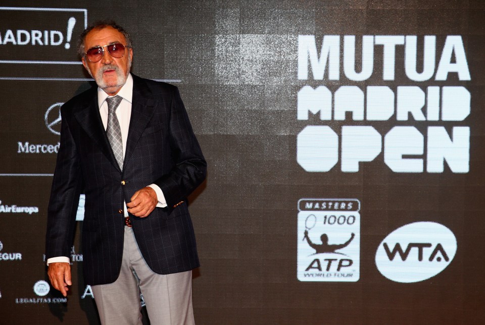 Tiriac also launched the Mutua Madrid Open, which he still owns today