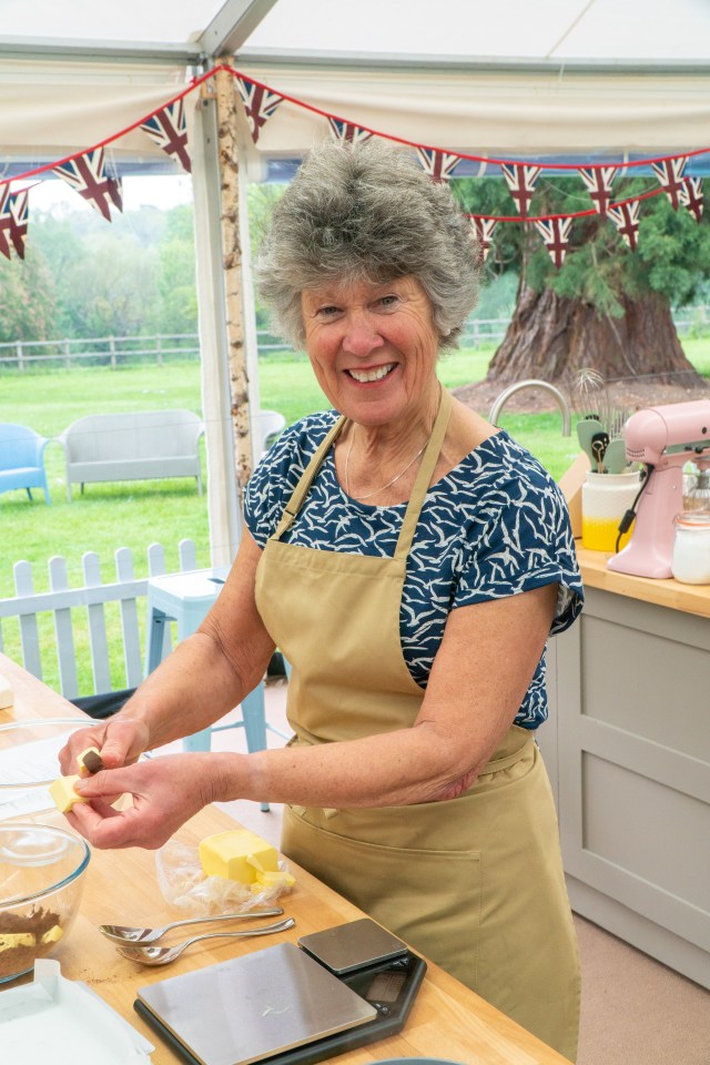 Maggie is hopping to scoop the Bake Off crown