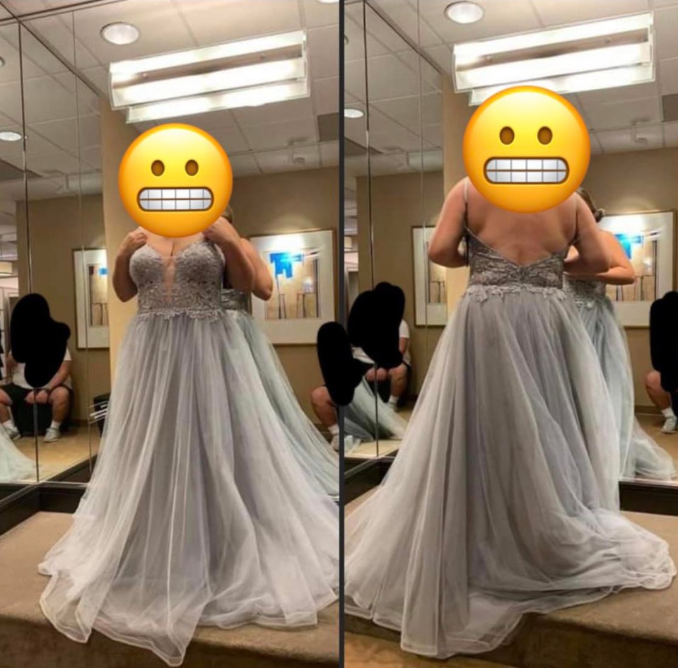 The dress in question looks too similar to a wedding dress