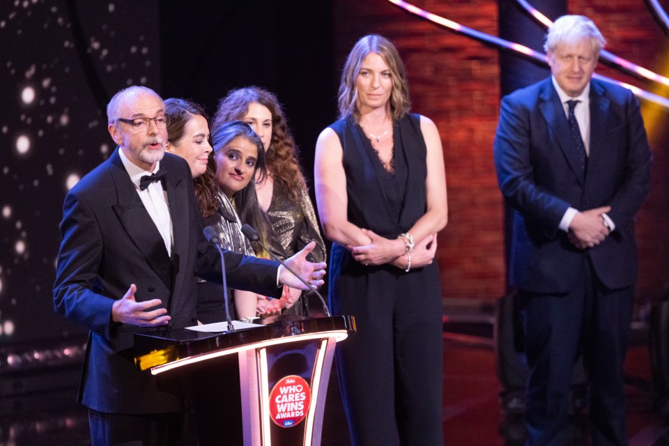 Boris Johnson handed the Groundbreaking Pioneer award to the Oxford Covid-19 Vaccine team hailing them as 'fantastic scientists'